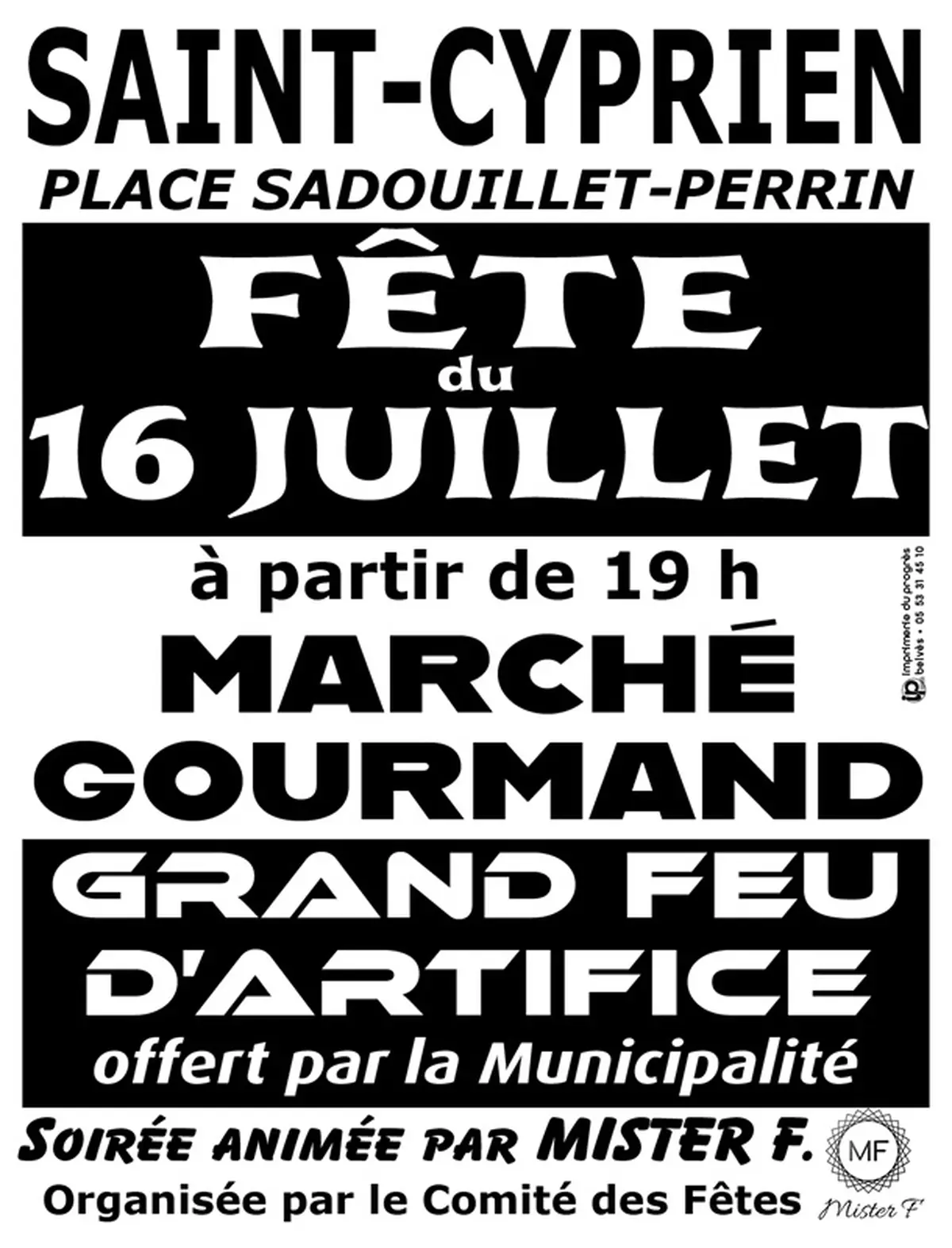 Fête & Feu d'artifice