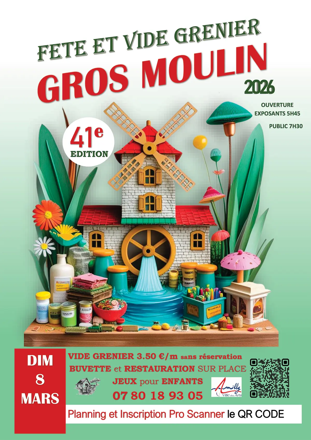 Fête et Vide Grenier de Gros Moulin