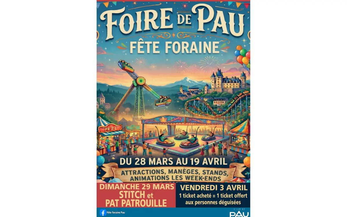 Fête foraine de Pau