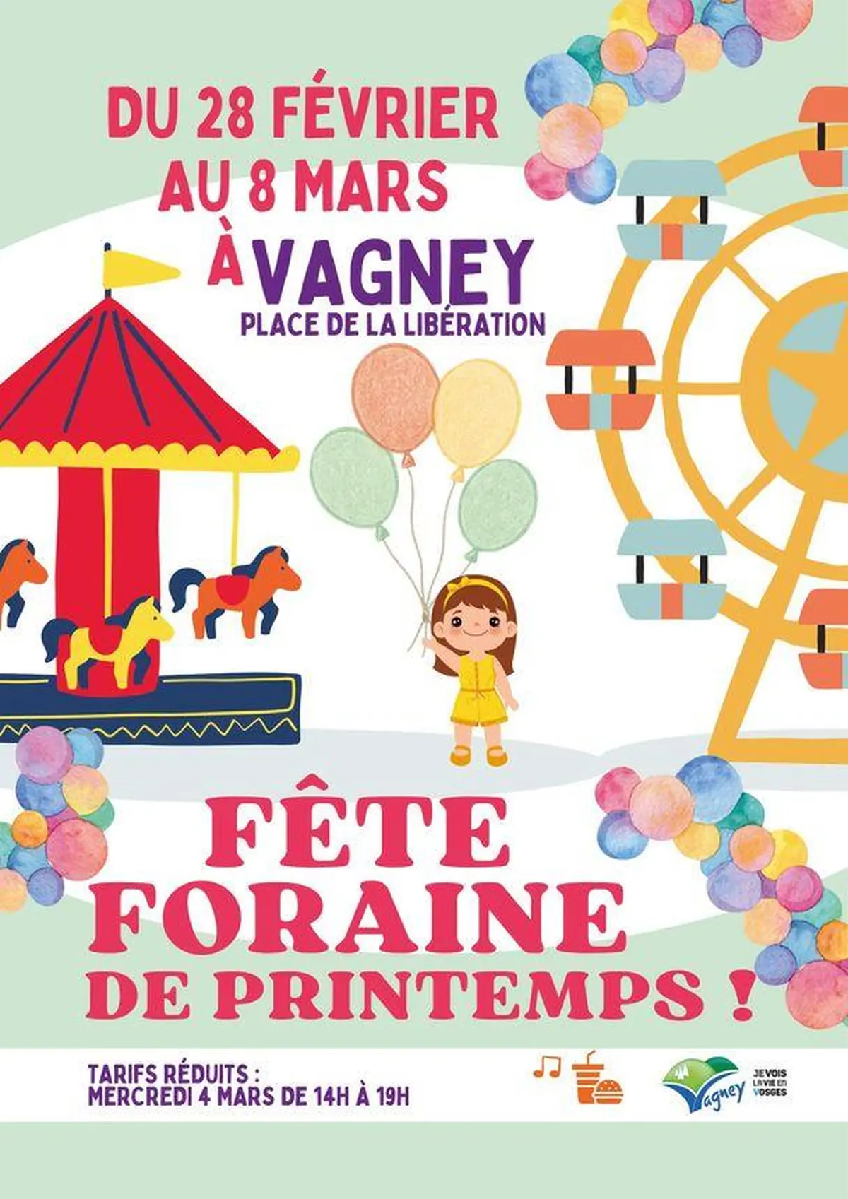 Fête foraine de printemps
