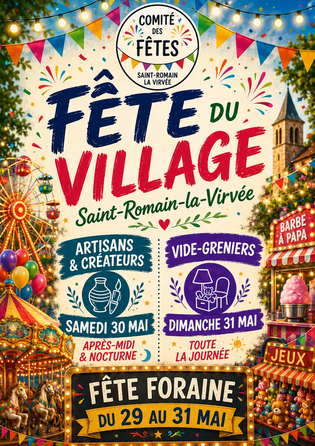 Fête foraine du Comité des Fêtes