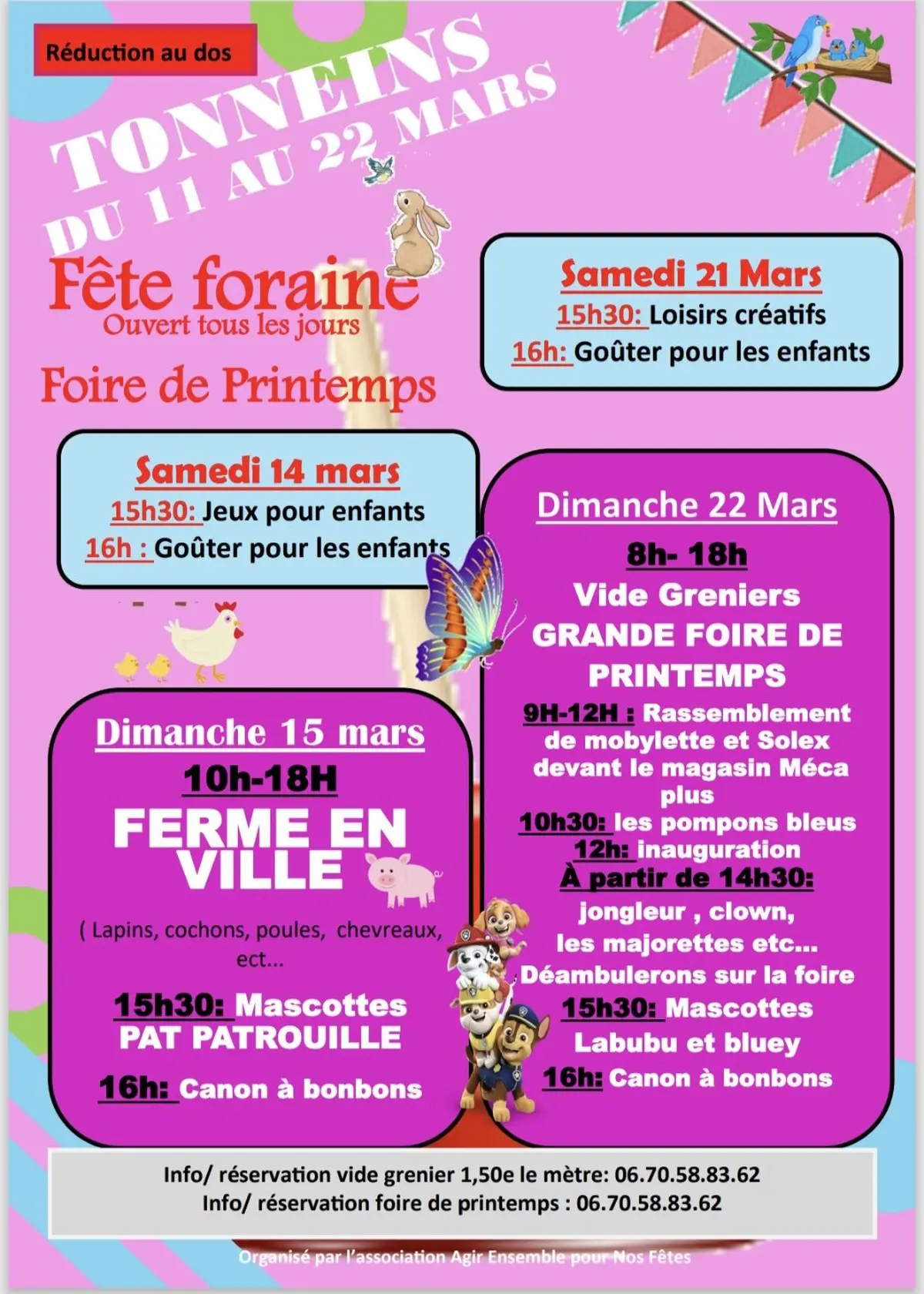 Fête Foraine - Foire de Printemps