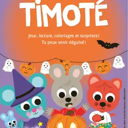 Fête Halloween avec Timoté