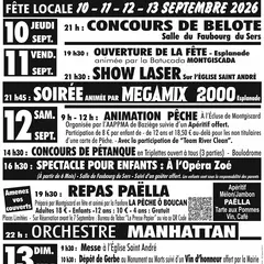 Fête Locale Montgiscard 2026