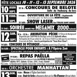Fête Locale Montgiscard 2026