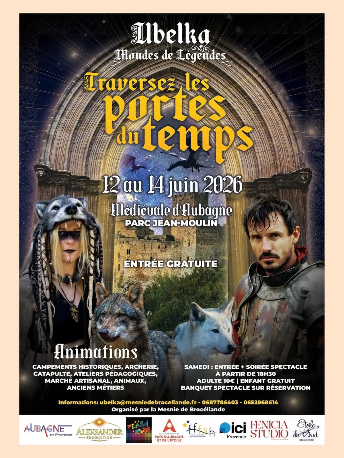 Fête Médiévale d'Aubagne : Ubelka Mondes de Légendes