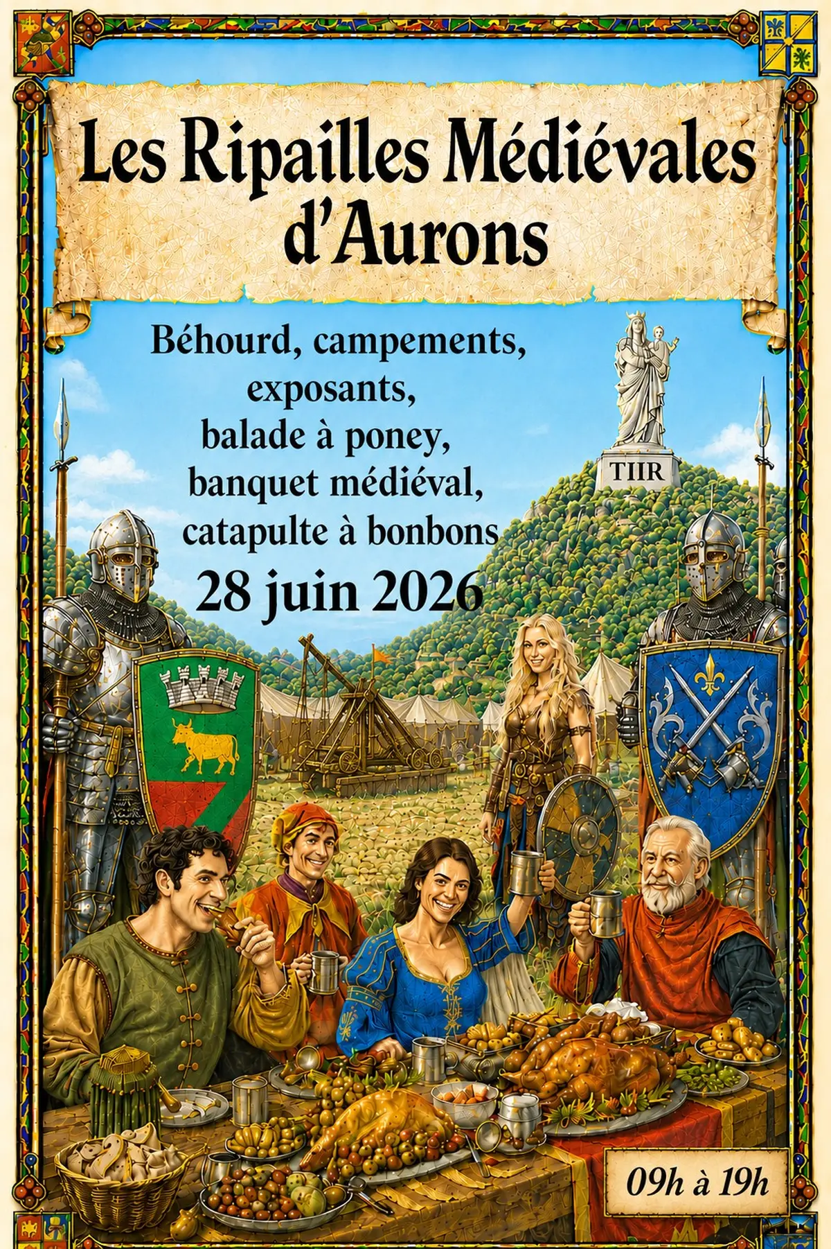 Fête médiévale d'Aurons