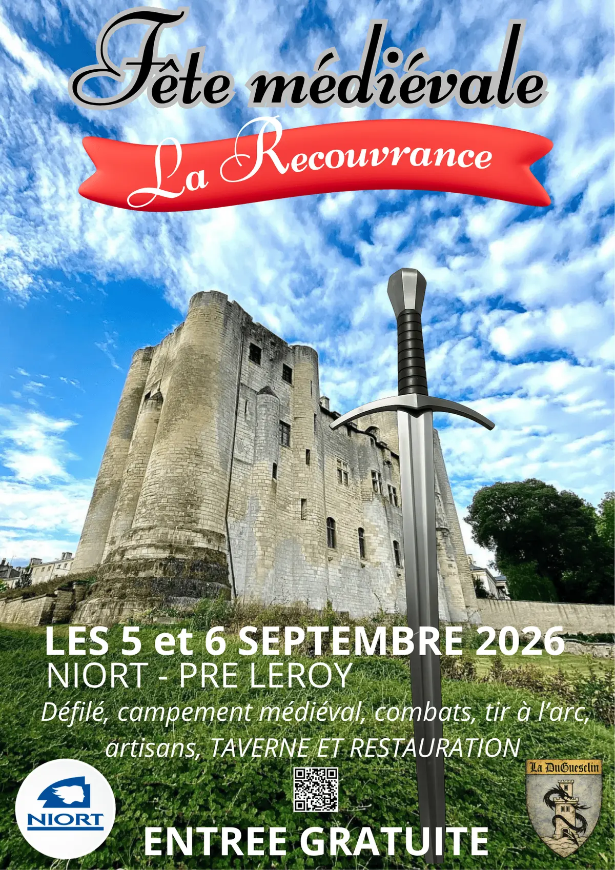 Fête médiévale de La Recouvrance à Niort