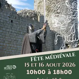 Fête médiévale de Sextilis au Château du Coudray-Salbart à Échiré
