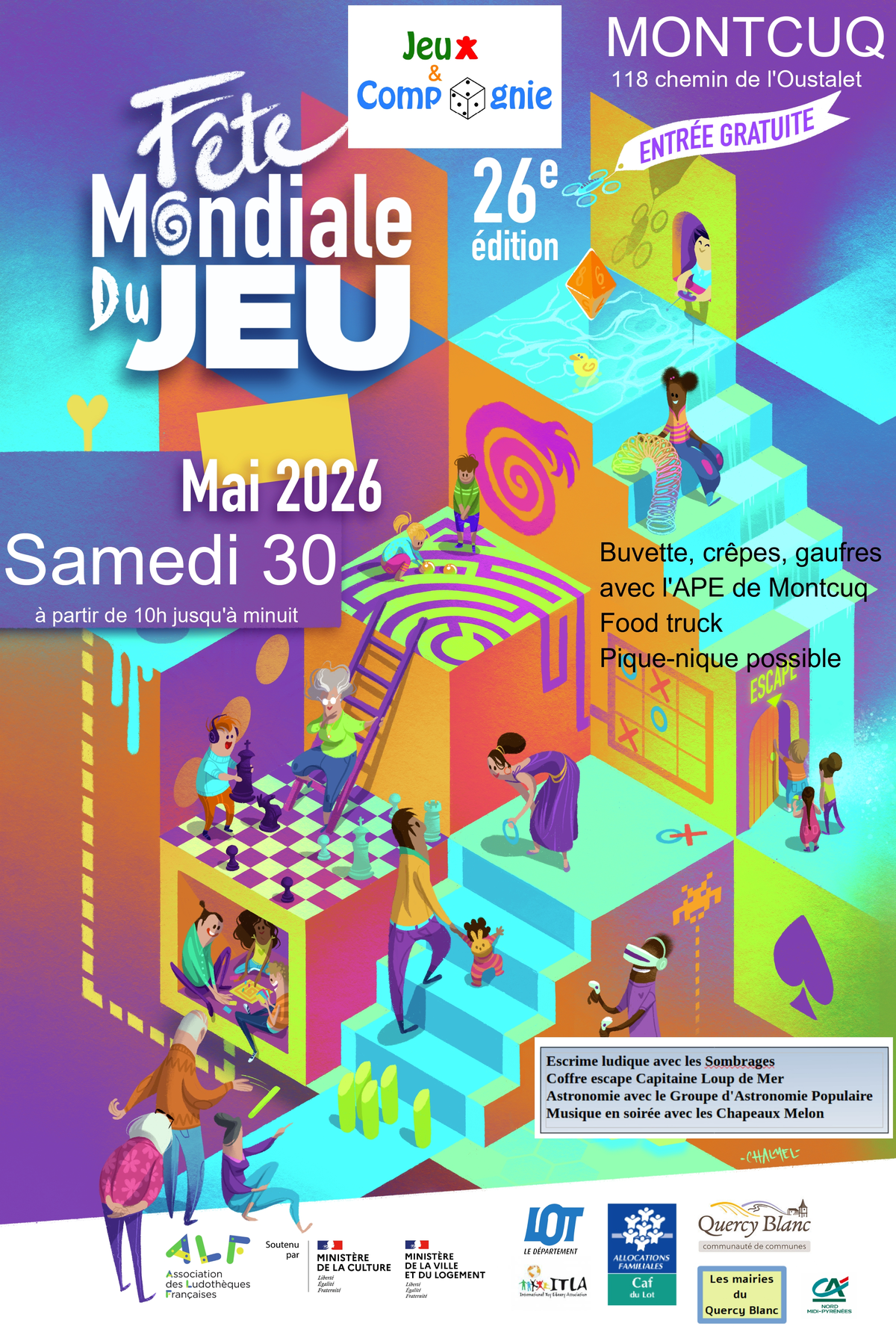 Fête Mondiale du Jeu : 26e édition
