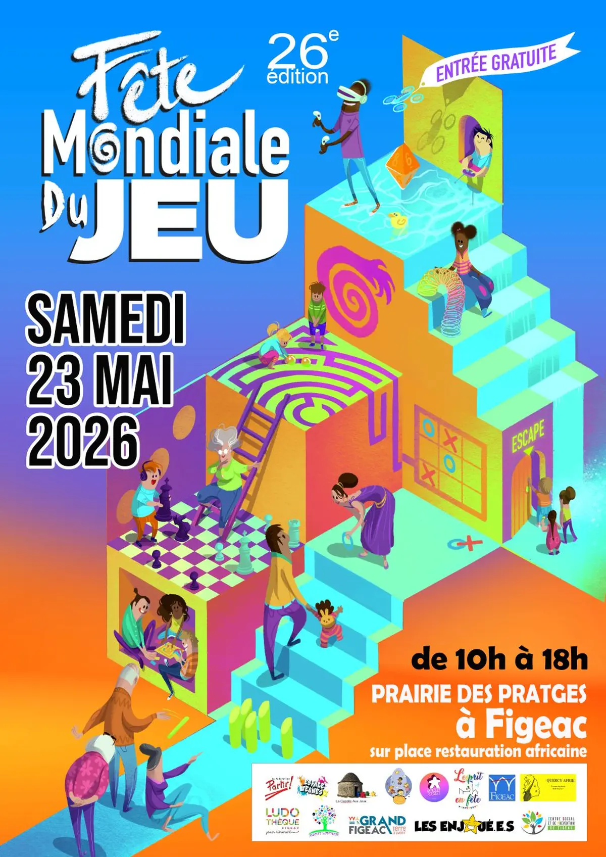 Fête mondiale du jeu à Figeac