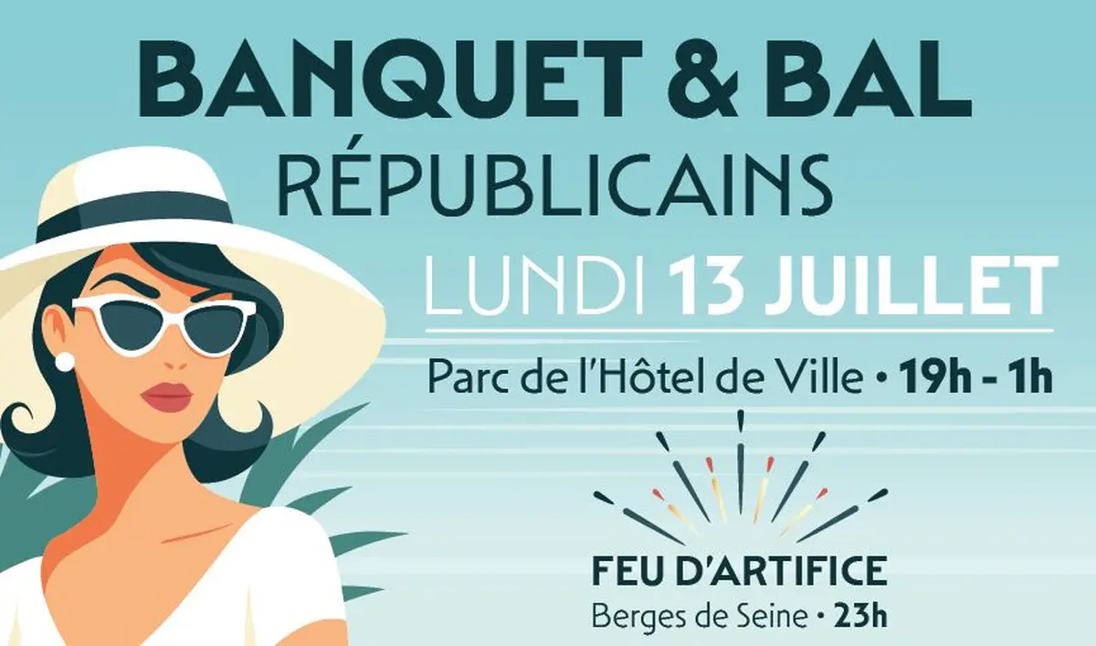F&ecirc;te Nationale 2026 &agrave; &Eacute;pinay-sur-Seine : banquet r&eacute;publicain, bal, feu d'artifice