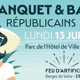 Fête Nationale 2026 à Épinay-sur-Seine : banquet républicain, bal, feu d'artifice
