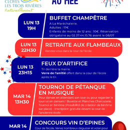 Fête Nationale à Le Mée
