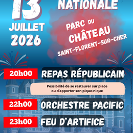Fête Nationale à Saint-Florent-Sur-Cher
