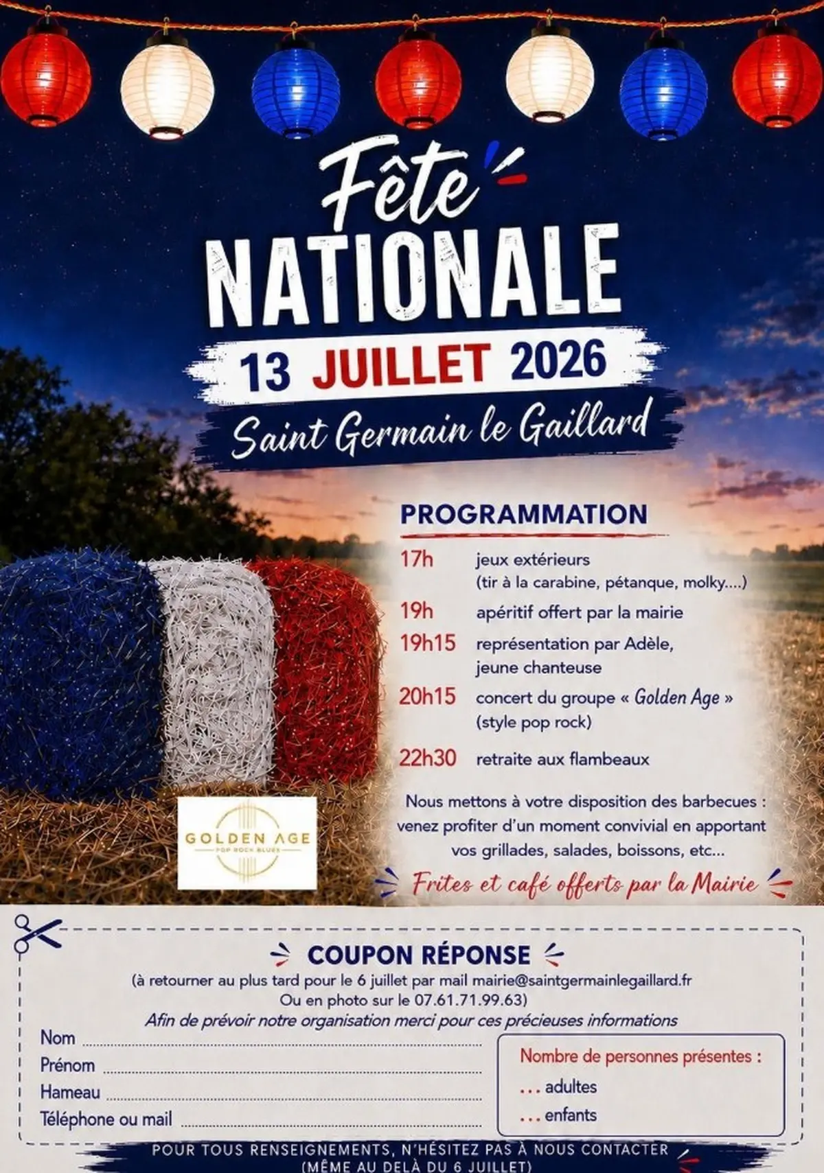 Fête Nationale à Saint-Germain-le-Gaillard