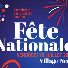 Fête Nationale à Village-Neuf : cérémonie, bal populaire et feu d'artifice