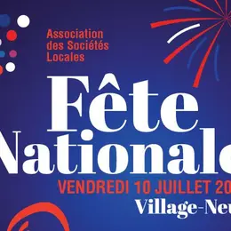 Fête Nationale à Village-Neuf : cérémonie, bal populaire et feu d'artifice