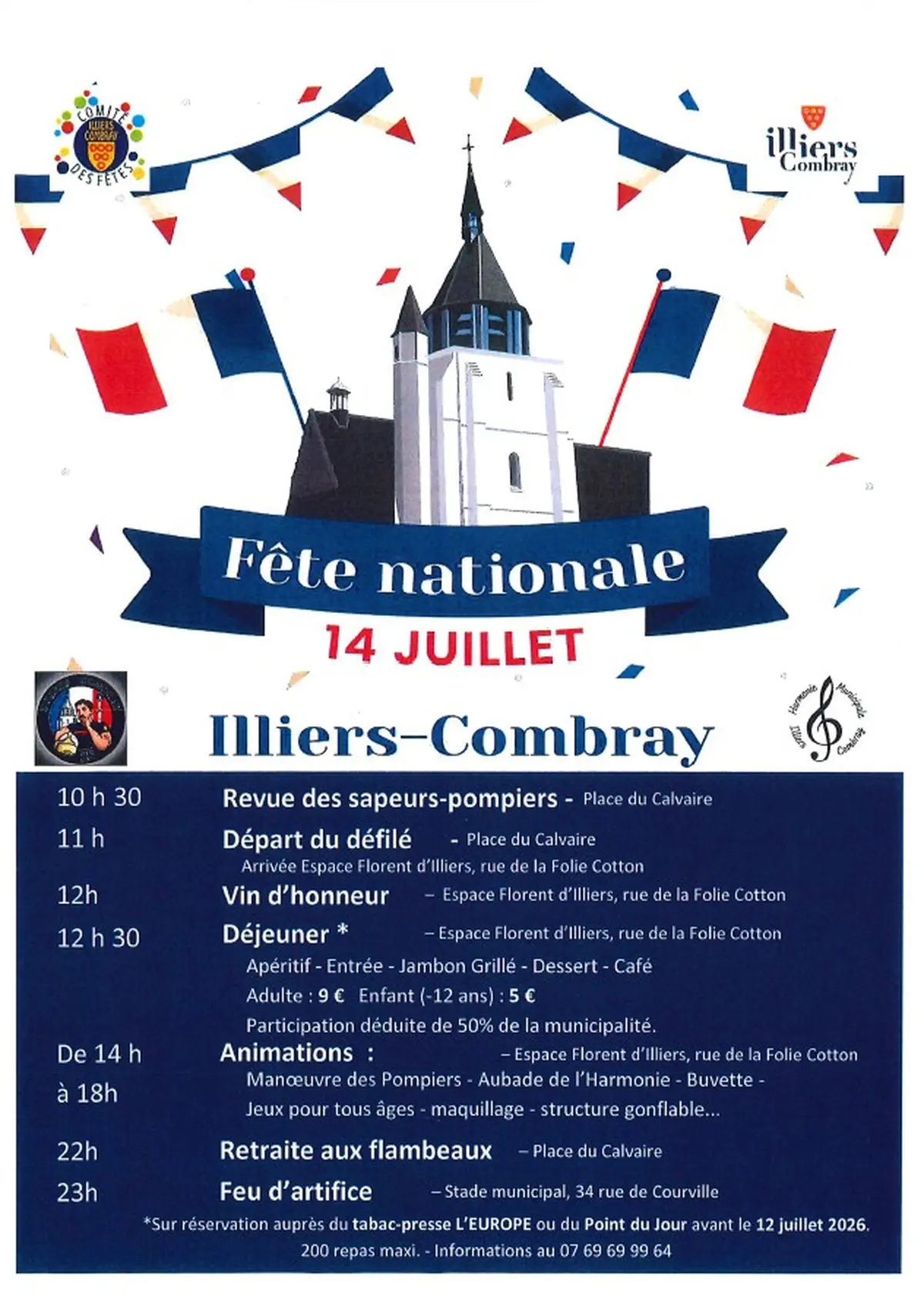 Fête Nationale d'Illiers-Combray