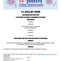 Fête Nationale de Fruncé