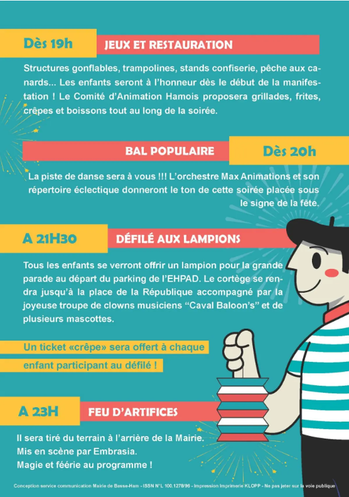 Fête nationale décalée