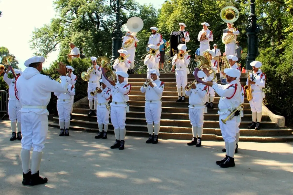 Festivités dans le cadre du 14 juillet à Annecy