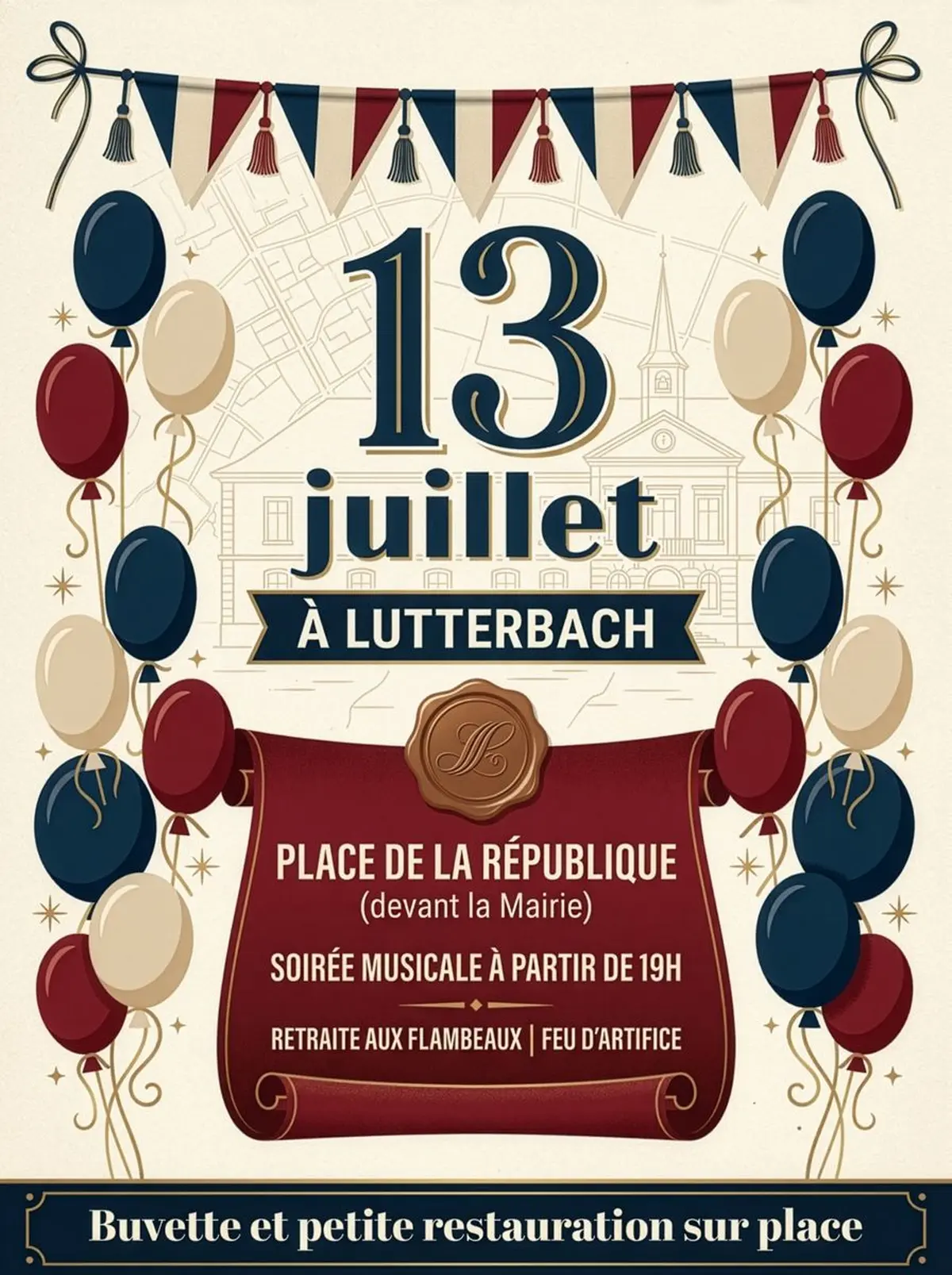 Fête nationale du 14 juillet 2026 à Lutterbach