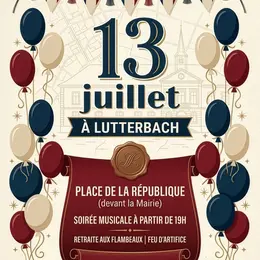 Fête nationale du 14 juillet 2026 à Lutterbach