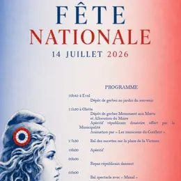 Fête Nationale Du 14 Juillet à Olette