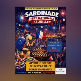 Fête nationale, sardinade et feu d'artifice