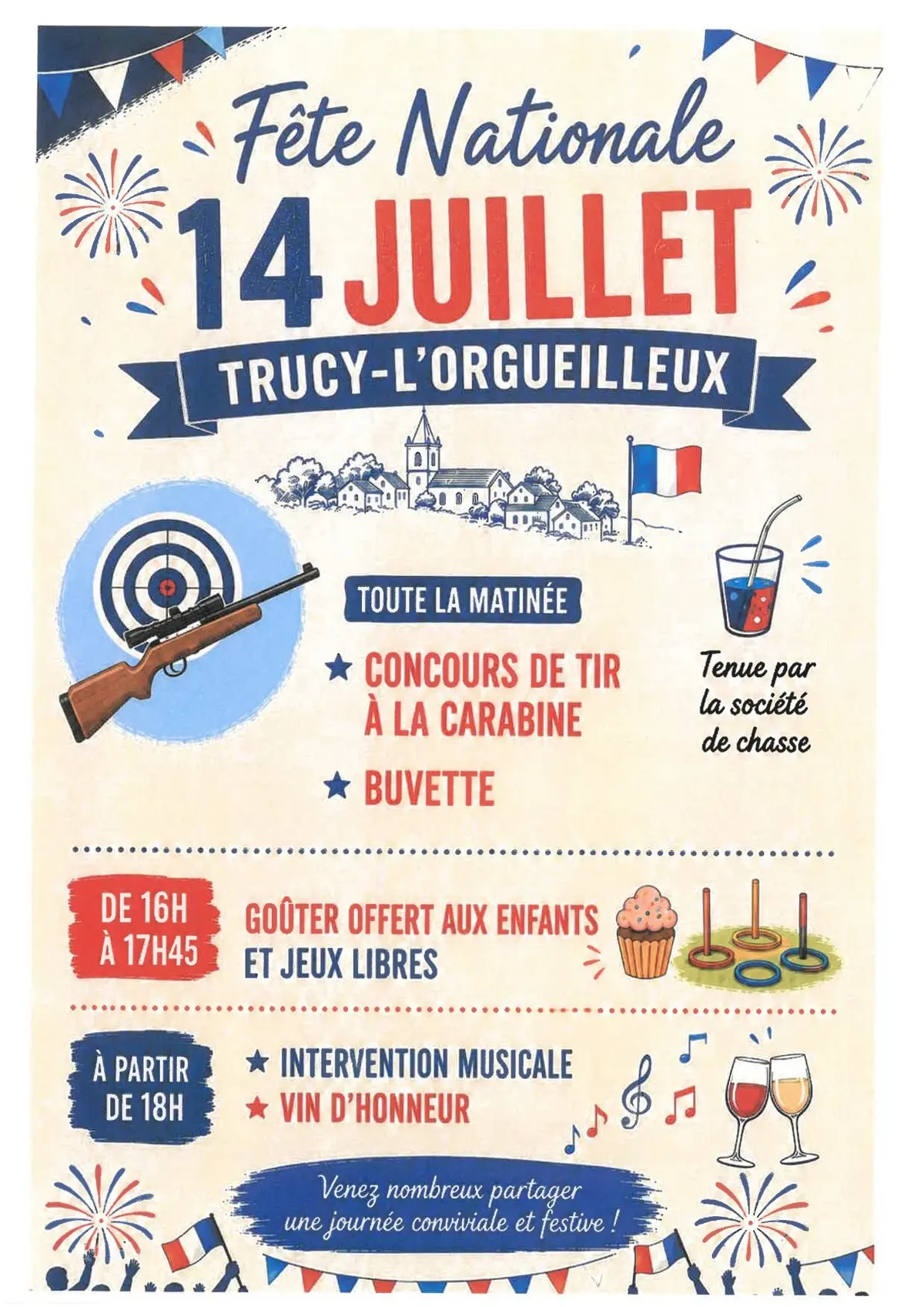 Fête nationale - Trucy-l'Orgueilleux