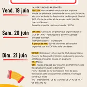 Fête (patronale) à Rougnat