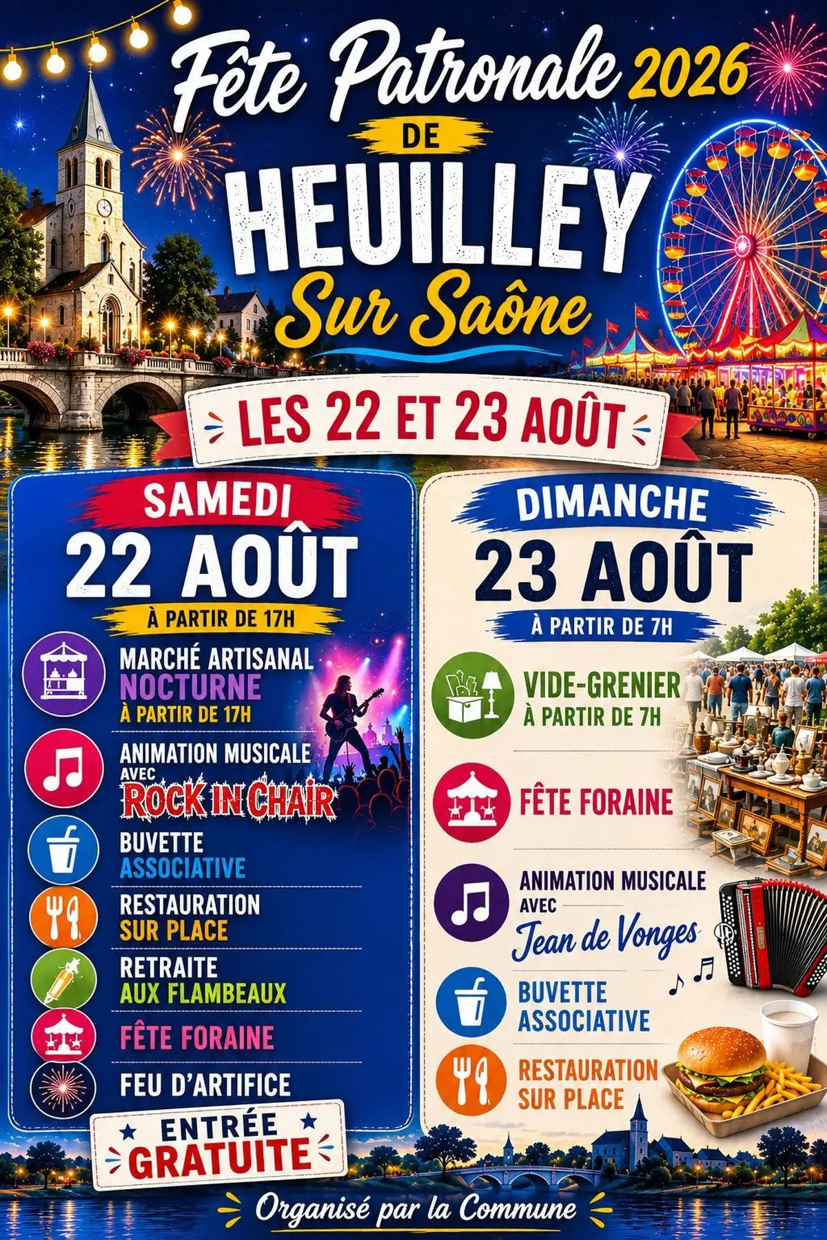 Fête Patronale d'Heuilley-sur-Saône
