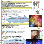 Fête Patronale du 22 au 25 Mai à Pinon