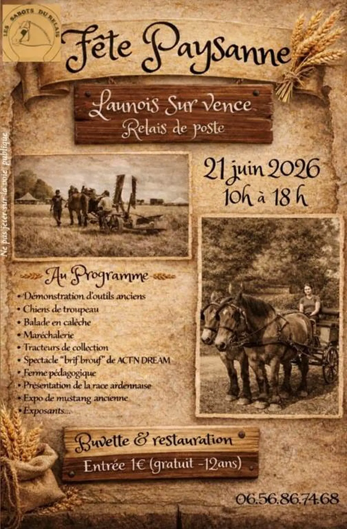 Fête Paysanne - Sabots du relais