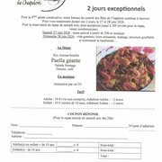 fête villageoise artisanale - repas