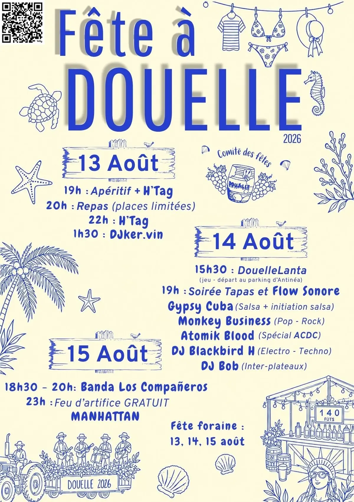 Fête votive à Douelle
