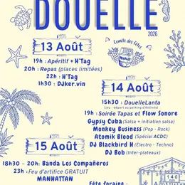 Fête votive à Douelle
