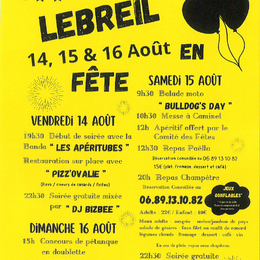 Fête votive à Lebreil