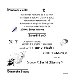 Fête votive à Pachins