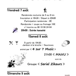 Fête votive à Pachins