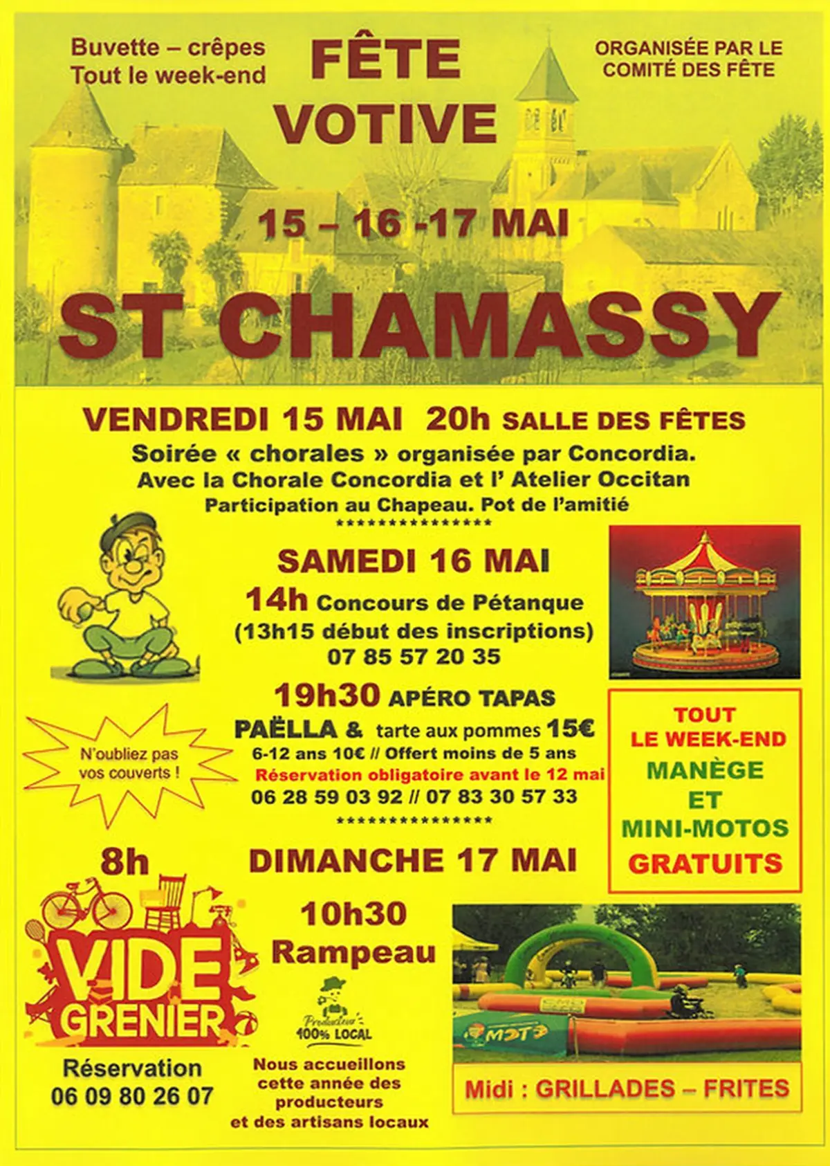 Fête Votive à Saint-Chamassy