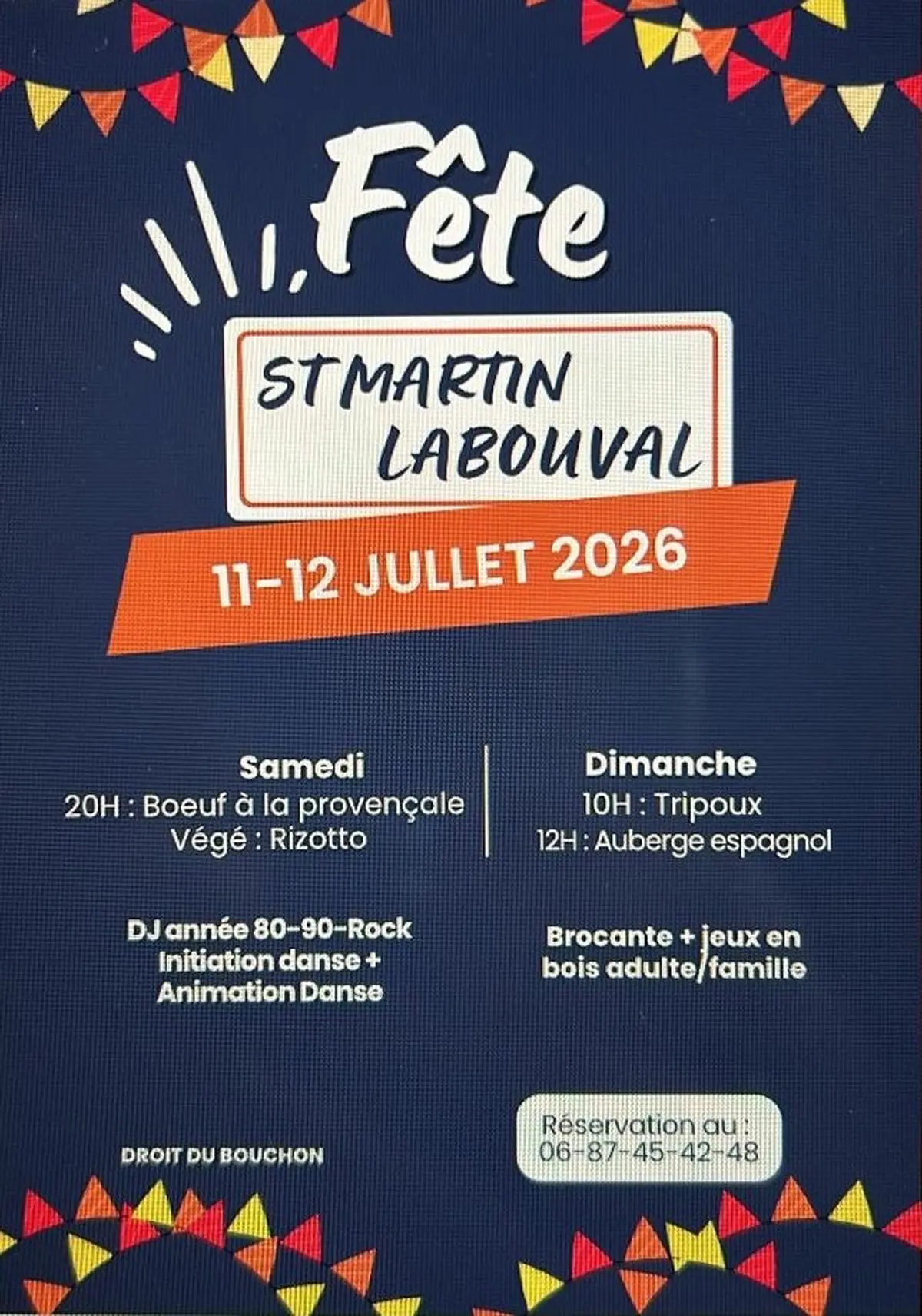 Fête votive à Saint-Martin-Labouval