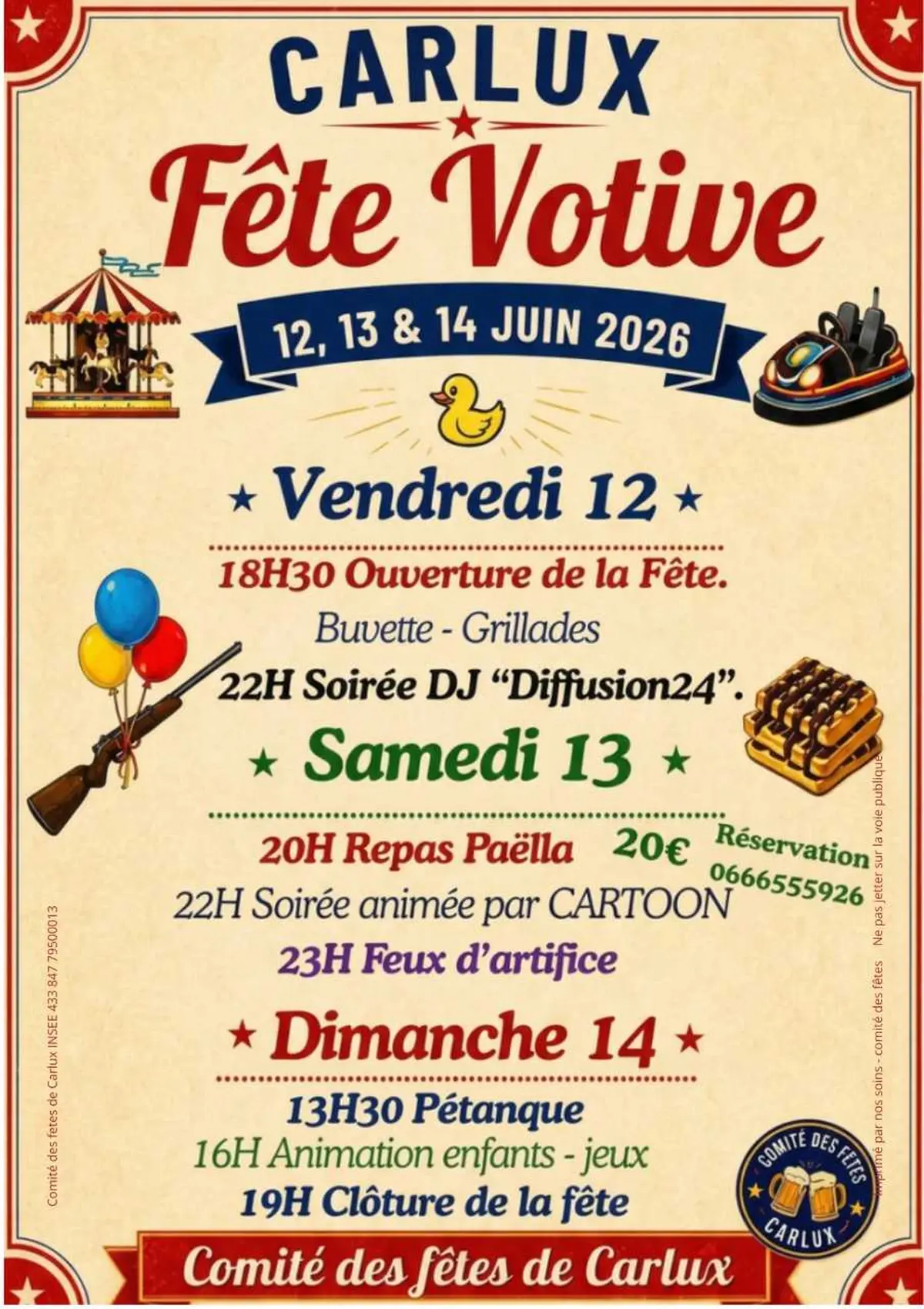 Fête votive Carlux