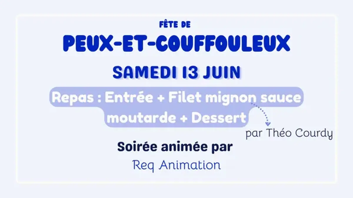 Fête votive de Peux et Couffouleux