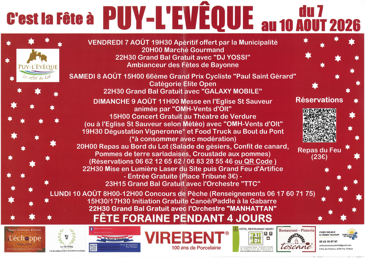 Fête votive de Puy-l'Evêque