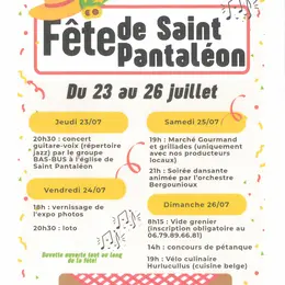 Fête Votive de Saint-Pantaléon