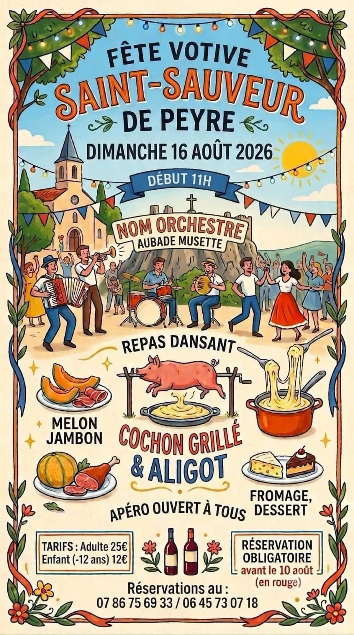 Fête Votive De Saint-Sauveur De Peyre