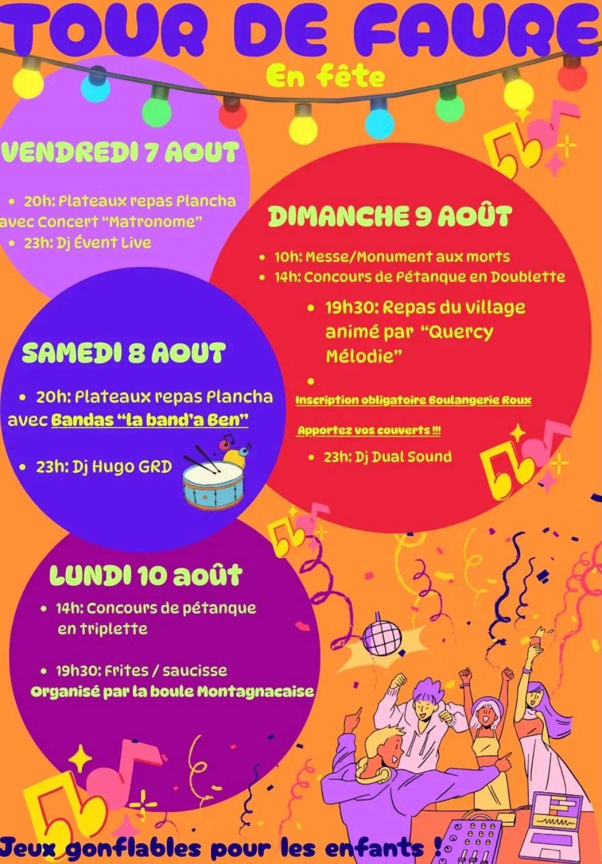 Fête votive de Tour-de-Faure