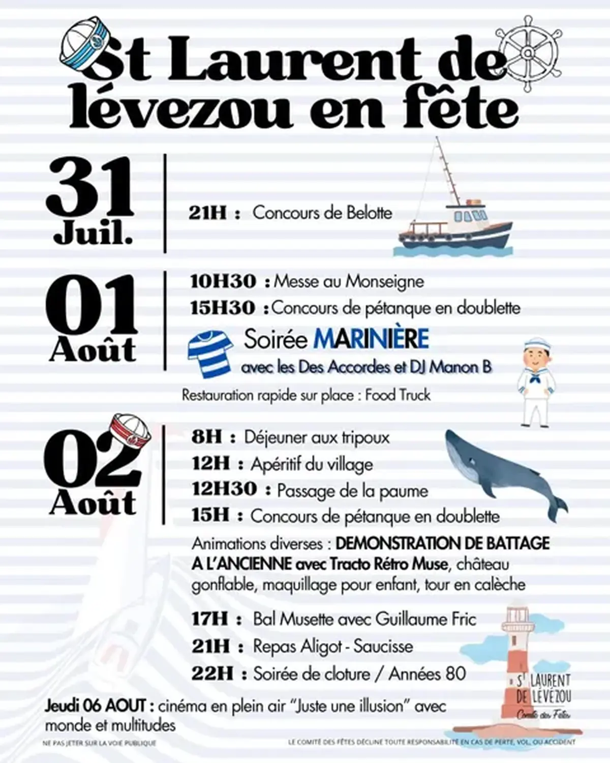 FÊTE VOTIVE St Laurent du Lévézou